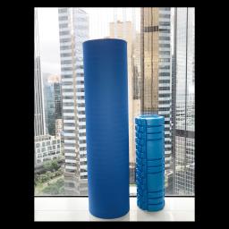 10cm Yoga Mat and Exercise Roller image 3