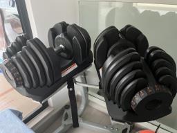 Adjustable Dumbbells  10 to 90lbs x 2 image 1