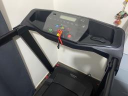 Domyos foldable treadmill and floor pads image 2