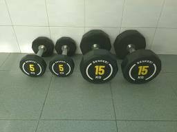 Dumbbells  pair 15 kg and pair 5 kg image 1