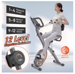 Exercise Bike with Arm Resistance Band image 7