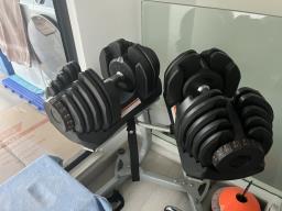 Pro Adjustable Dumbbells -up to 90lbs x2 image 2