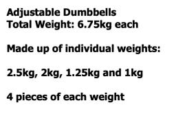 Set of Dumbbells - Adjustable image 6