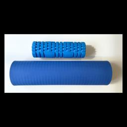 Yoga Mat and Hollow Foam Roller image 1