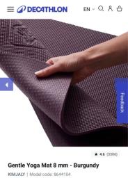 Yoga mat like new image 2