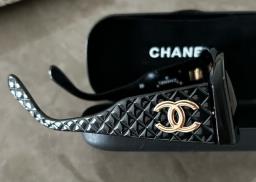 Chanel sunglasses with logo image 4