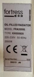 3 x Oil Filled Radiators fortress Free image 3