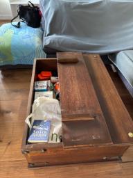 Coffee tablestorage trunk image 2