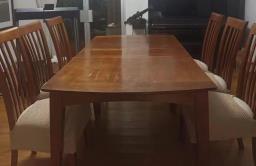dining table  6 chairs used for free image 1