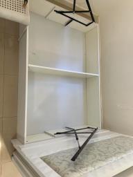Double bed with storage image 1