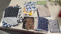 Fabric Swatch small pieces image 1