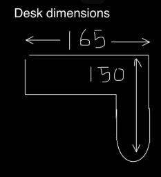 Glass office desks image 2