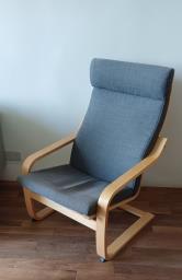 Ikea Poang style chair image 2