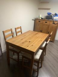 Ikea Table  Chairs image 2