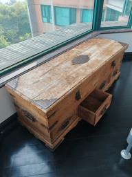 Indian Wood Cabinet image 1