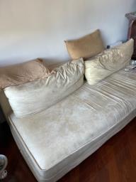Queen size bed frame with bed- image 7