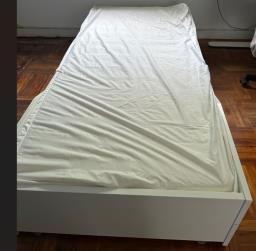 Single Bed with matress and storage image 3