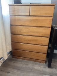 solid wood drawer cabinet for free image 1