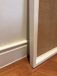 Wood frame corkboard image 3