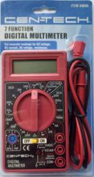 Cen-tech 7 Function Digital Multimeter image 1