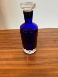 Beautiful Blue Glass Decanter image 6