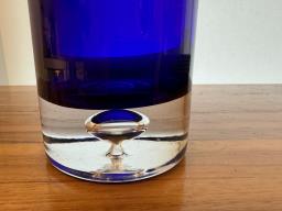 Beautiful Blue Glass Decanter image 7