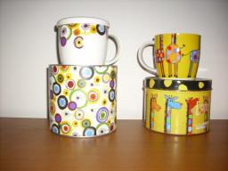 Fun Designs Mugs Tea cups  saucer sets image 1