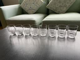 Miniature Glasses set of 8 image 1