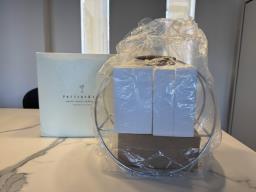 Pottery Barn Swank Round Cocktail Set image 3