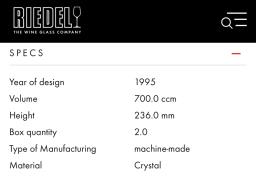 Riedel Vinum Syrahshiraz image 3