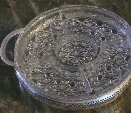 silver plated stand  sweet dish 10pc image 2