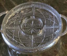 silver plated stand  sweet dish 10pc image 1