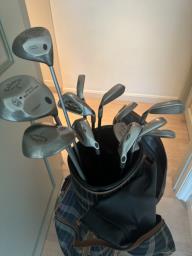 whole set of golf clubs image 1