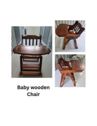 Baby wooden chair image 1
