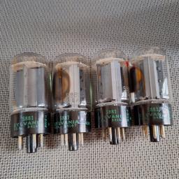 4 x Power Tubes valves for Amplifier image 1