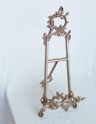 1920s Antique Art Decor Brass Stand image 2