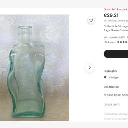 1960s Three Italian Vintage Bottle image 2