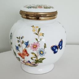 1980s Aynsley England Bone China Jar image 1