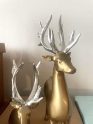 2 pcs Reindeer Decor 30cm and 22cm image 3