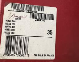 Baccarat Wave Vase 300 image 2