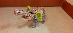 Beautiful Handmade Tin Craft Elephant image 1