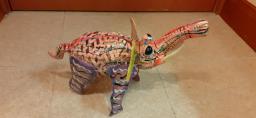 Beautiful Handmade Tin Craft Elephant image 3