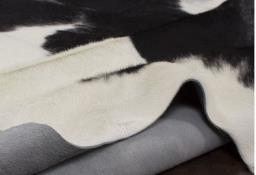Black and White Cowhide Rug image 2