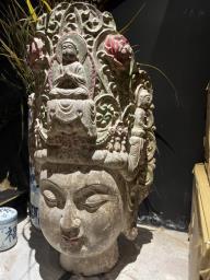 Bluestone Antique Buddha Statue image 2