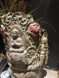 Bluestone Antique Buddha Statue image 4