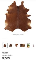 Cowhide rug image 1