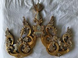 Gorgeous thai wood deco image 1