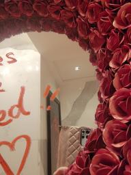 Heavy Metal Red Roses Mirror image 2