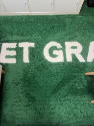 Ikea Markerad wet Grass Rug image 3