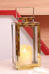 iron glass candle holder image 1